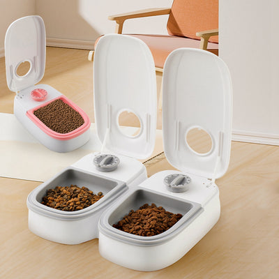 Smart Auto Pet Feeder – ⏰ Timed Food Dispenser for Cats & Dogs️🍽️