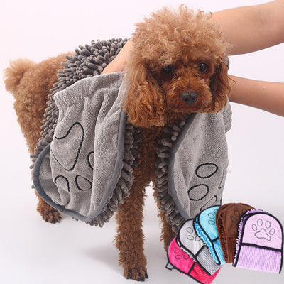 Fast-Dry✨ Microfiber Pet Towel – Dogs & Cats