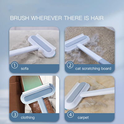 All-in-One Pet Hair Remover Brush – Perfect for Furniture, Clothes & Window✨