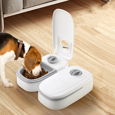 Smart Auto Pet Feeder – ⏰ Timed Food Dispenser for Cats & Dogs️🍽️